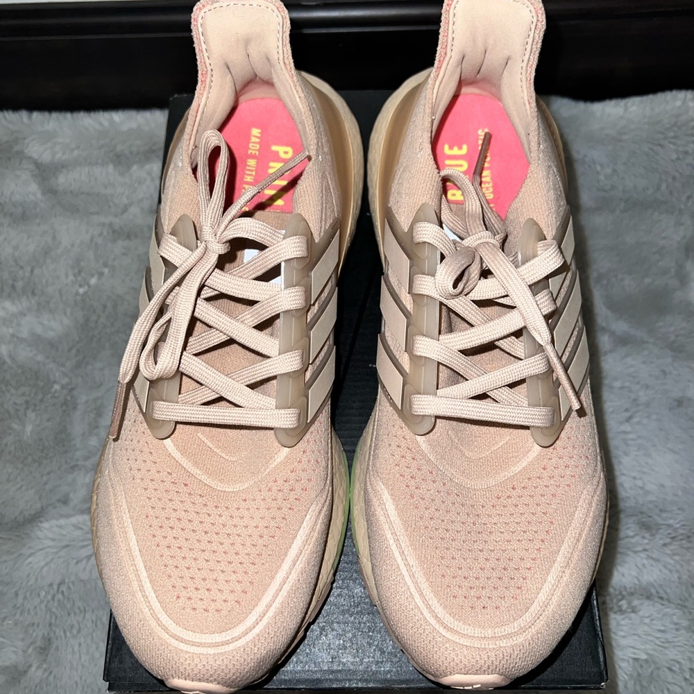 Negotiable $ Used once in home gym new Adidas ultraboost shoes price negotiable